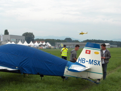 Kaspar erffnet den Flug