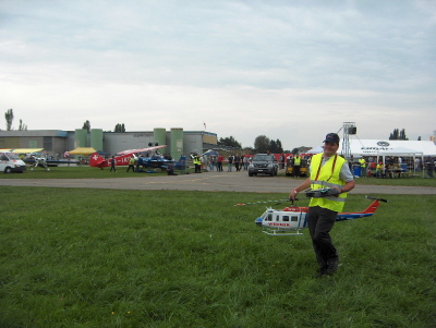 Transport der Modellhelis
