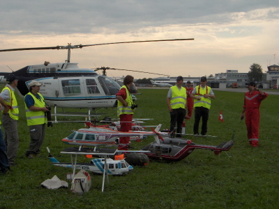 Warten auf die Freigabe vom Tower