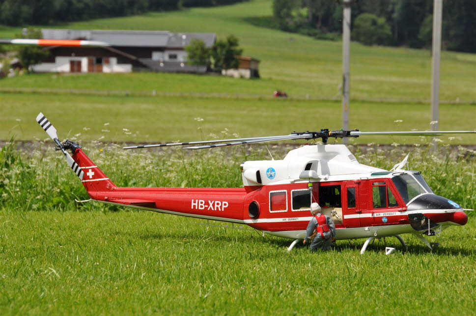 Und der ausgemusterte Bell 412