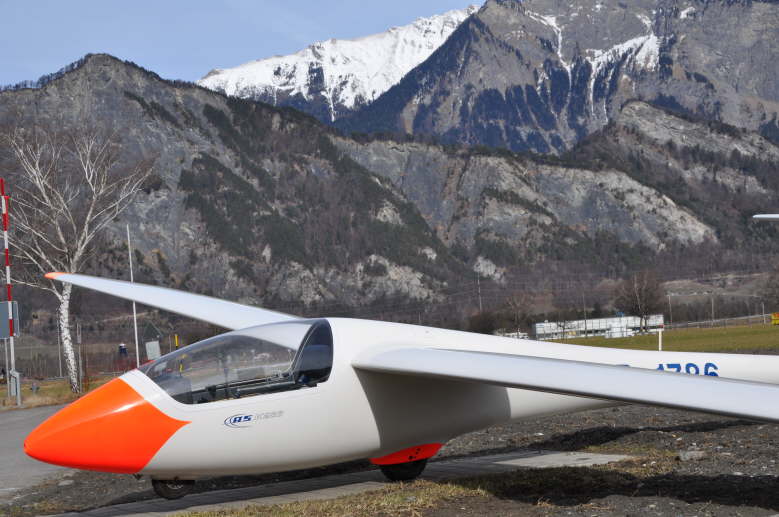 Segelflugzeug in BadRagaz