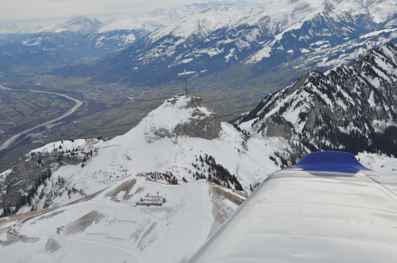 Hoher Kasten mit Blick ins Rheintal