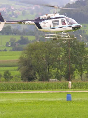 Przisionsfliegen mit dem JetRanger