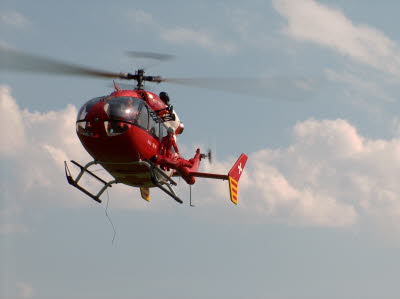 EC145 von unten