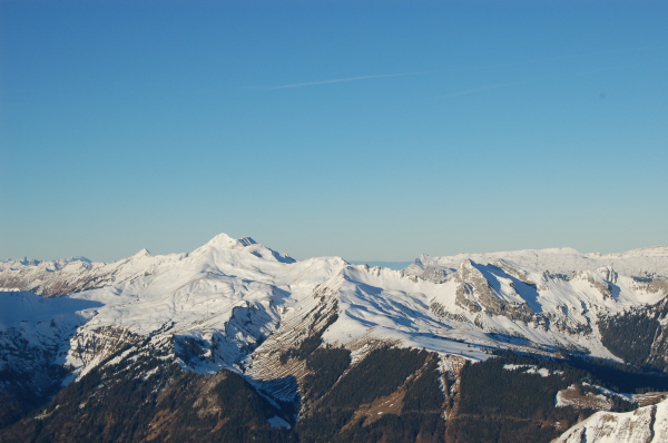 Die Alpen vor uns