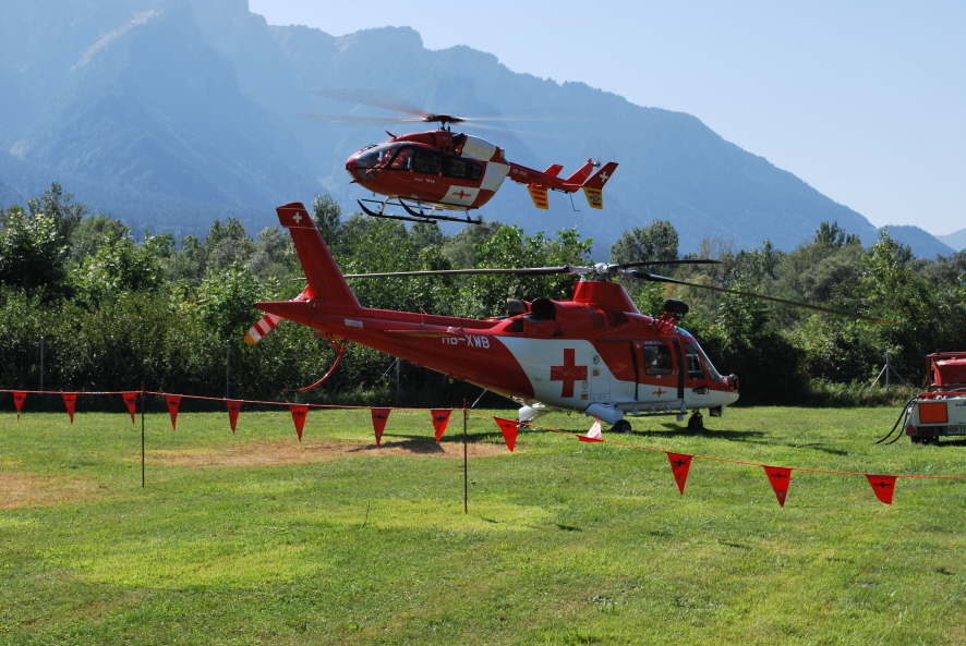 EC145 und Agusta A109K2