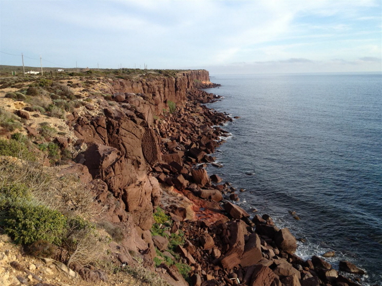 Kste auf der Halbinsel von Sant'Antioco